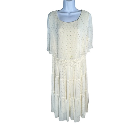 NWT Danny and Nicole Elegant pale yellow Women's Dress Size 20 - Picture 2 of 10